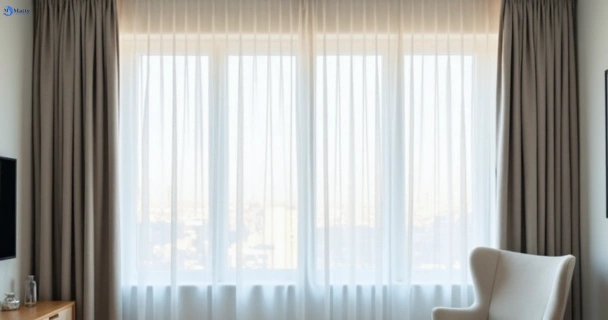 Freshly steam cleaned curtains in hawthorn-vic QLD
